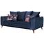 Sofa B: 204 cm - Dunkelblau/Kupferfarben, MODERN, Textil (204/92/106cm) - Luca Bessoni Sofa B: 204 cm - Dunkelblau/Kupferfarben, MODERN, Textil (204/92/106cm) - Luca Bessoni