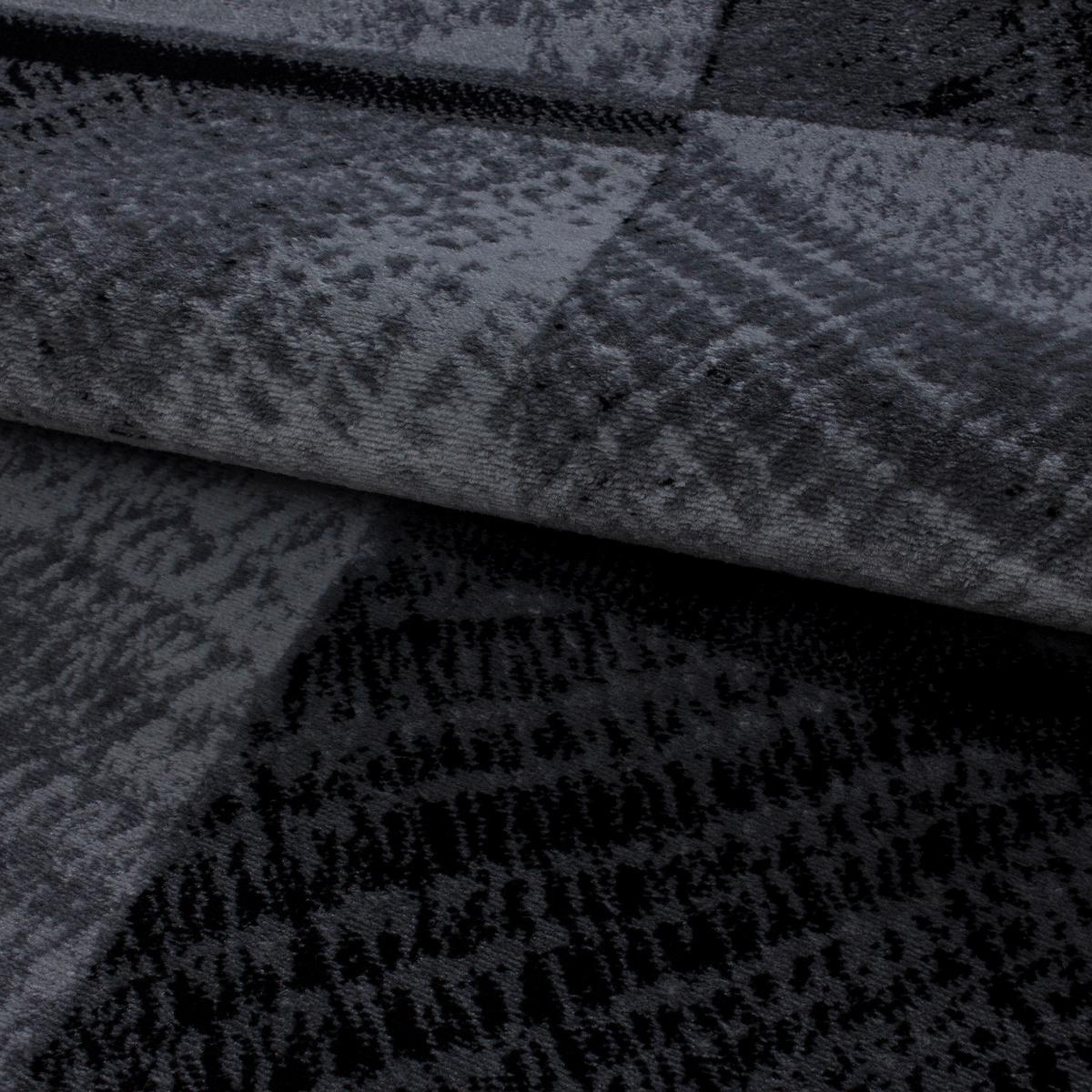 Webteppich Schwarz Naturfaser Plus 200x290 cm - Schwarz, Design, Textil (200/290cm)
