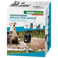 Ultraschall-Tiervertreiber Abwehrgerät Batterie Outdoor - Schwarz, Basics, Kunststoff (5,3/8/11,5cm)