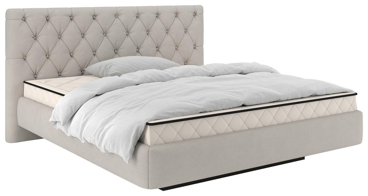 Kárpitozott Ágy Pedro D 180/200cm - Modern, műanyag/faalapú anyag (180/200cm)