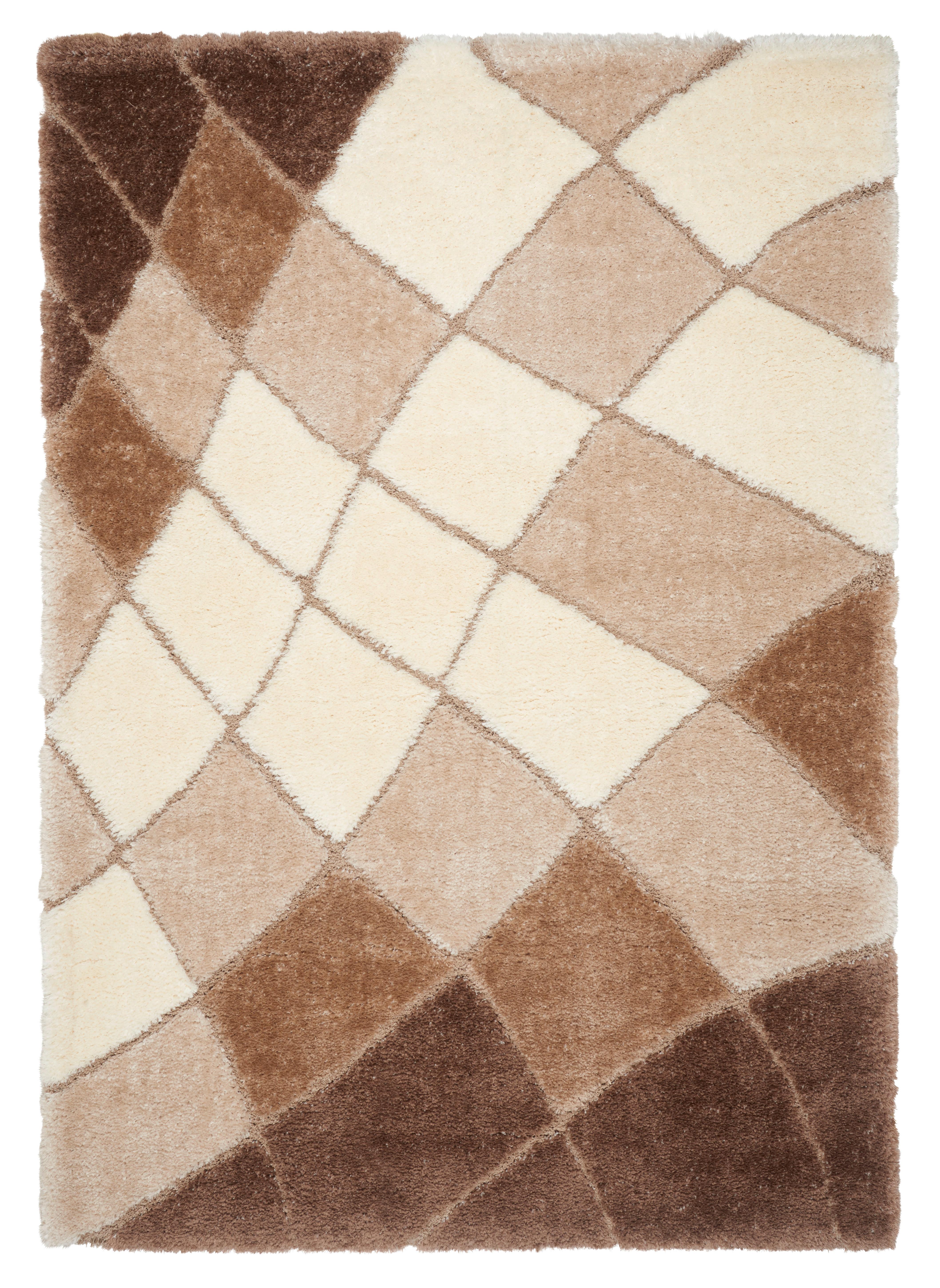 Hochflorteppich Beige Markle 120x170 cm - Beige, Basics, Kunststoff (120/170cm) - James Wood