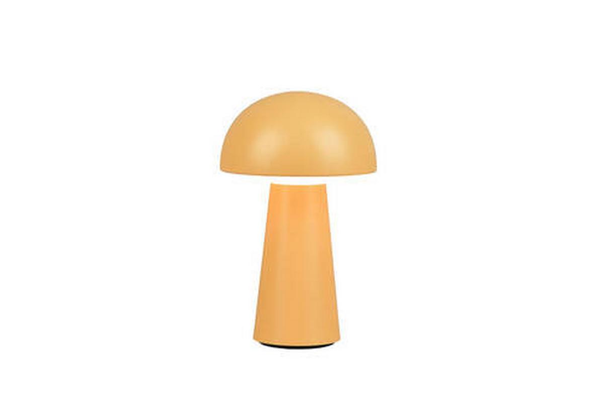 Akku-Tischleuchte R52176183 Lennon - Gelb, Trend, Kunststoff (13,6/21,5cm)