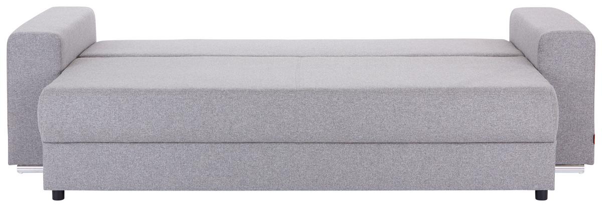 Kanapéágy Garcia - világosszürke, Modern, textil (250/84/105cm) - Ondega