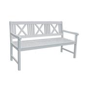 Gartenbank Holz Malmö 3-Sitzer - Basics, Holz (154/89/59cm) - Gardenson