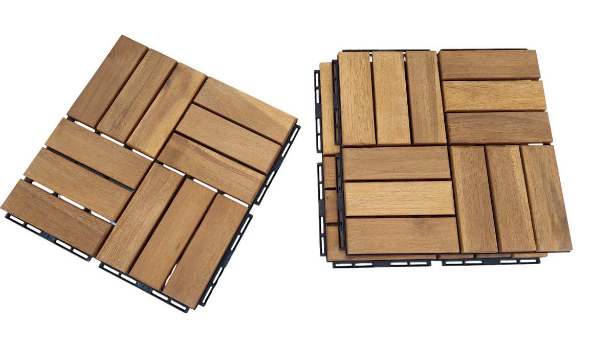 TERRASSENFLIESE PH-ACA-CTMO - Akaziefarben, Basics, Holz (30/30/2,4cm)