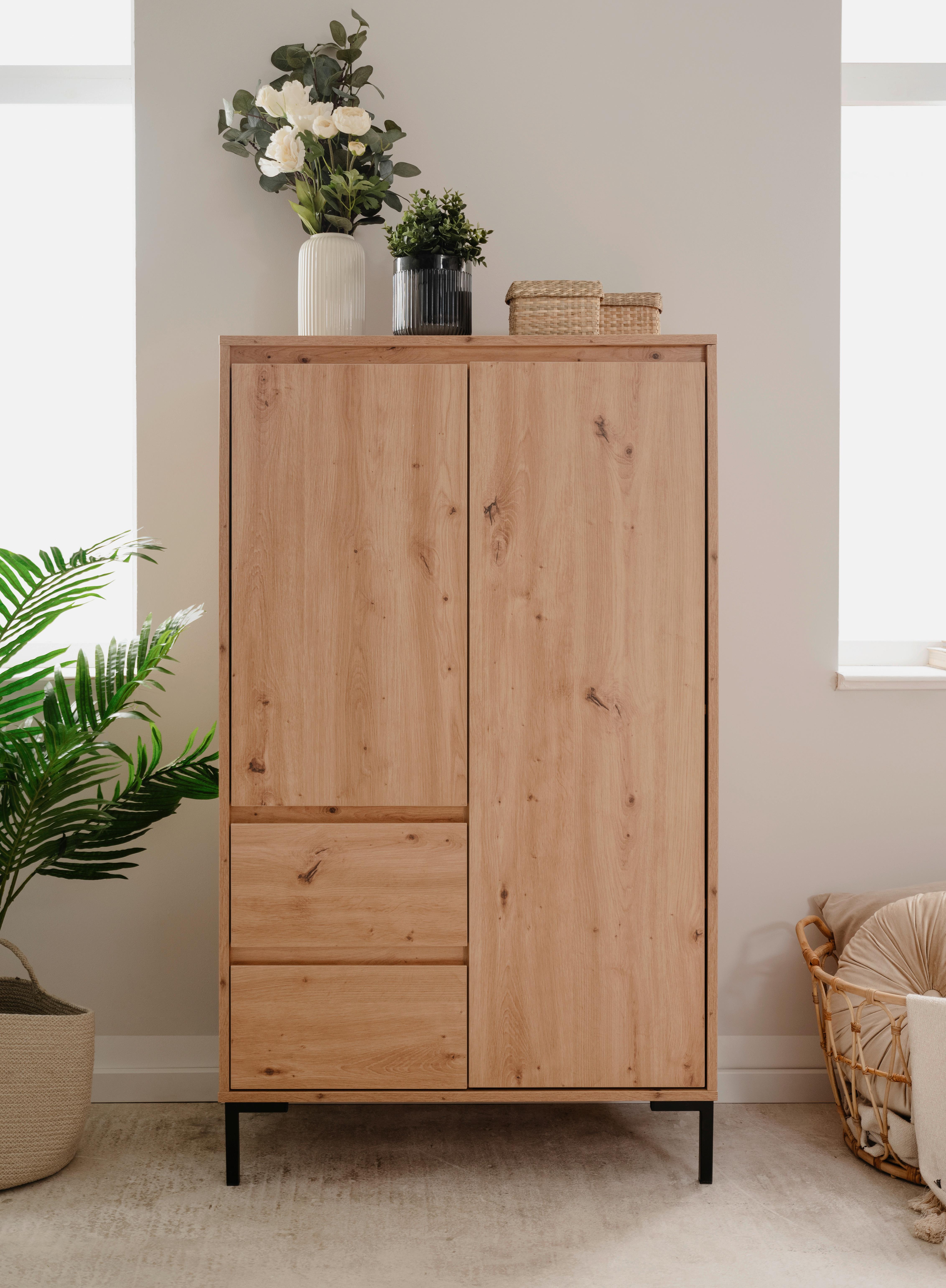 Highboard in Eiche Artisan Dekor