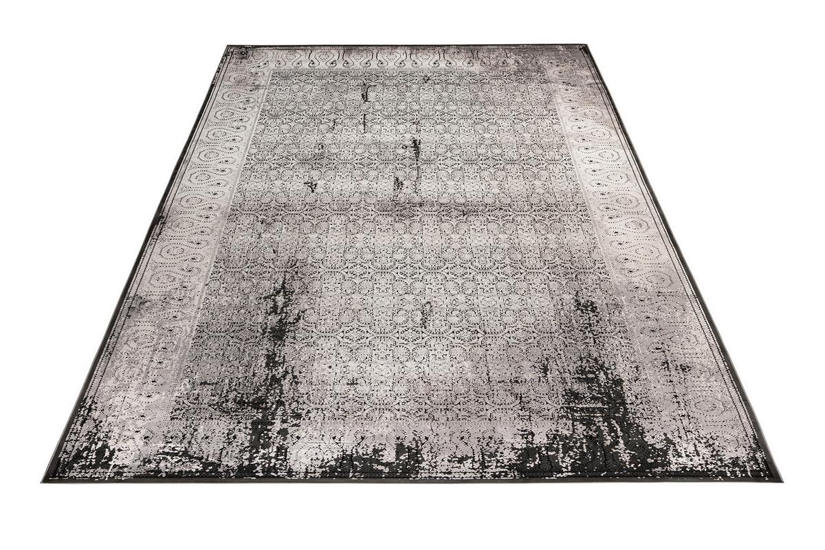Webteppich My Eden Of Obsession - Schwarz/Grau, Design, Textil (80/150cm) - Obsession
