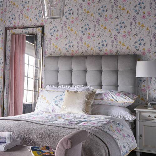 Vliestapete Wild Meadow - Multicolor, Basics, Papier/Kunststoff (52/1000cm)