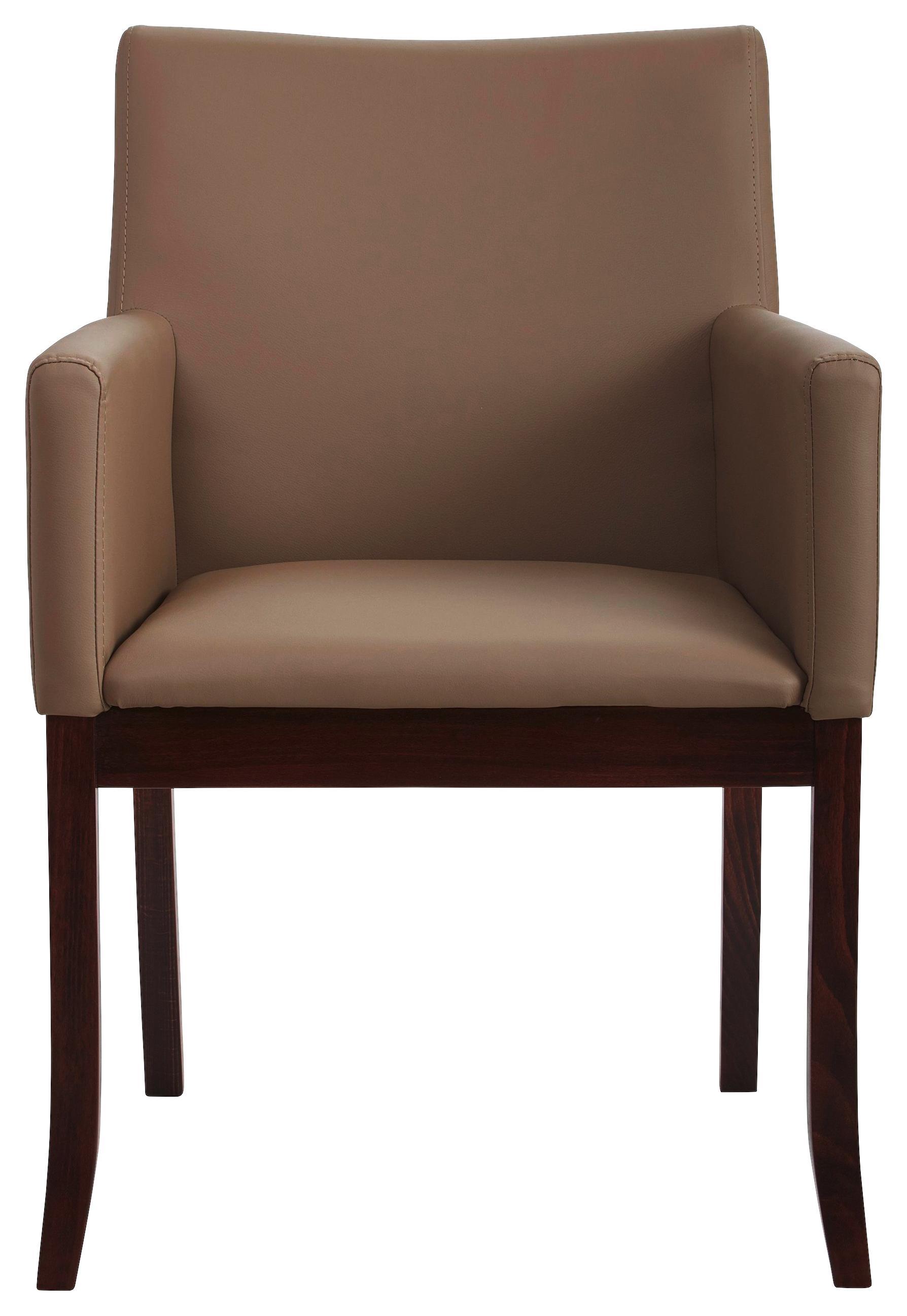 Stuhl Anar Cappuccino - Schwarz/Cappuccino, MODERN, Holz/Holzwerkstoff (59,5/86,5/64cm)