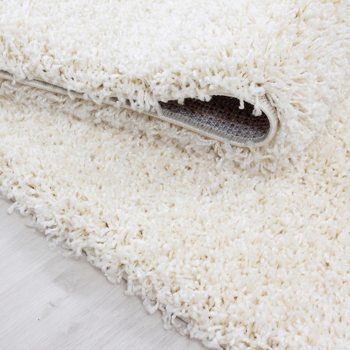 Hochflor Teppich Creme Life 160x230 cm - Creme, KONVENTIONELL, Textil (160/230cm) - Novel