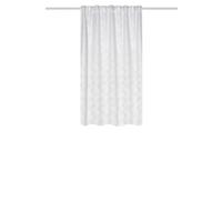 Fertigvorhang Gingko - Weiß, Trend, Textil (135/145cm)