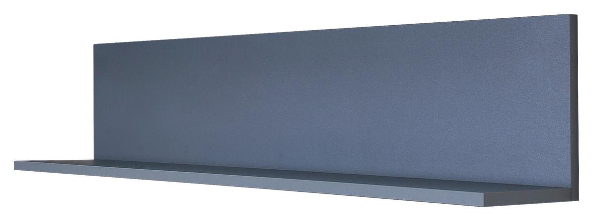 Wandboard Lucca B: 100 Cm Platinfarben - Platinfarben, KONVENTIONELL, Holzwerkstoff (100/22,8/18,6cm) - FlexWell