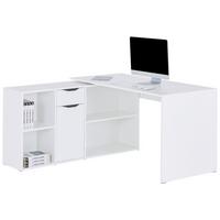 Schreibtisch Mx 195 - Weiß, MODERN, Holzwerkstoff (136,8/135cm)