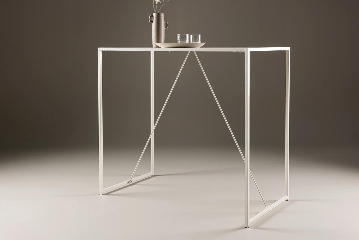 Beistelltisch Brea Beige L: 120 Cm - Beige, MODERN, Holz/Metall (120/60/105cm) - Livetastic