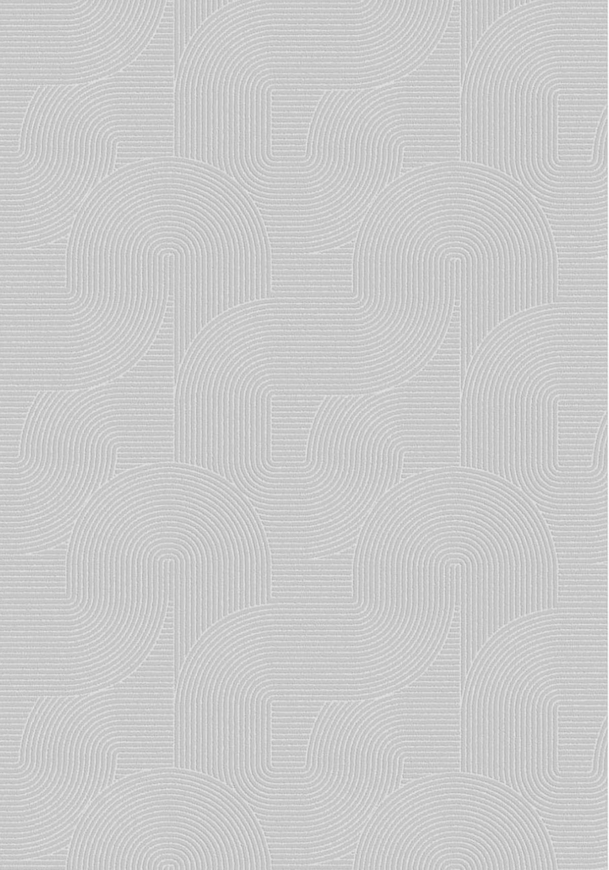 Webteppich Stilo - Grau, KONVENTIONELL, Textil (120/160cm)