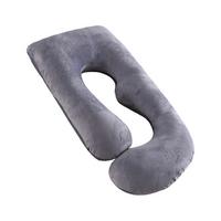 Stillkissen grau - Grau, Basics, Textil (50/150/50cm) - Momcozy