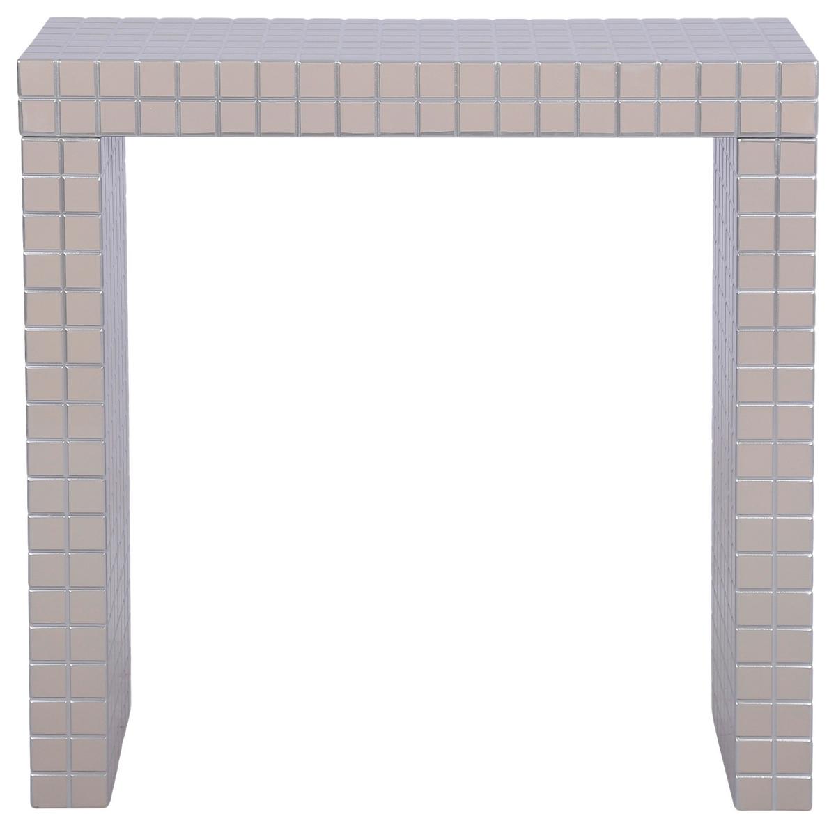 KONZOLA LUISA -TREND- - kašmírová, Modern, kompozitné drevo (80/28/80cm) - Mömax