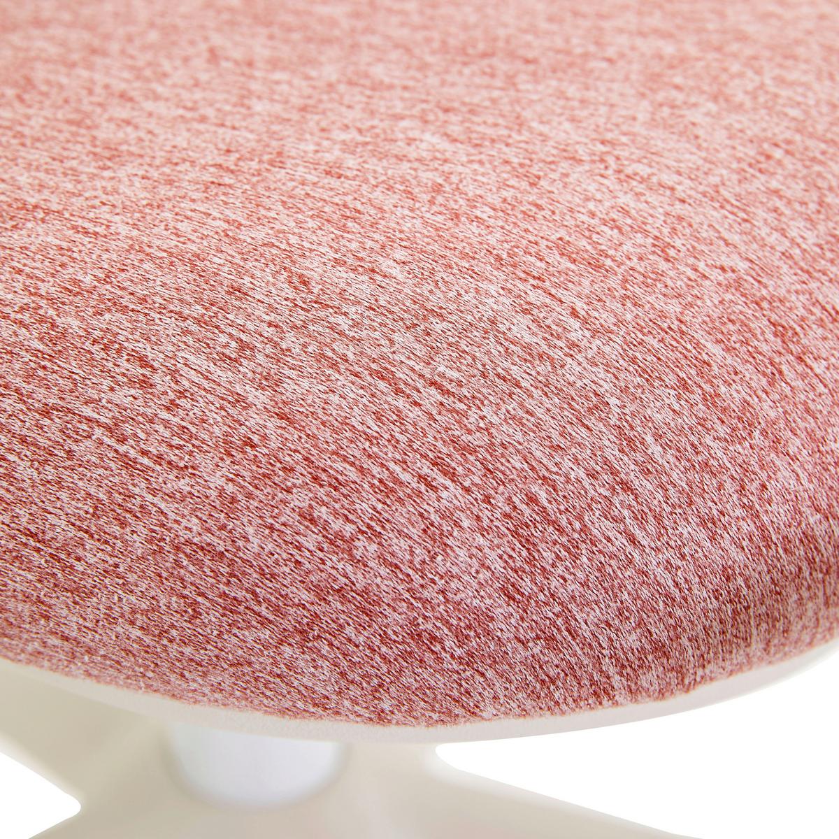 JUGENDDREHSTUHL Swivelo Pink B: 60cm - Pink/Weiß, MODERN, Kunststoff/Textil (60/99/60cm) - MID.YOU