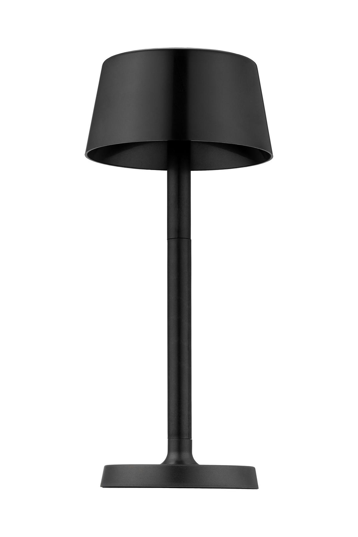 Solarleuchte, 2700k Donatella - Schwarz, Basics, Kunststoff (12/27,5cm) - Homezone