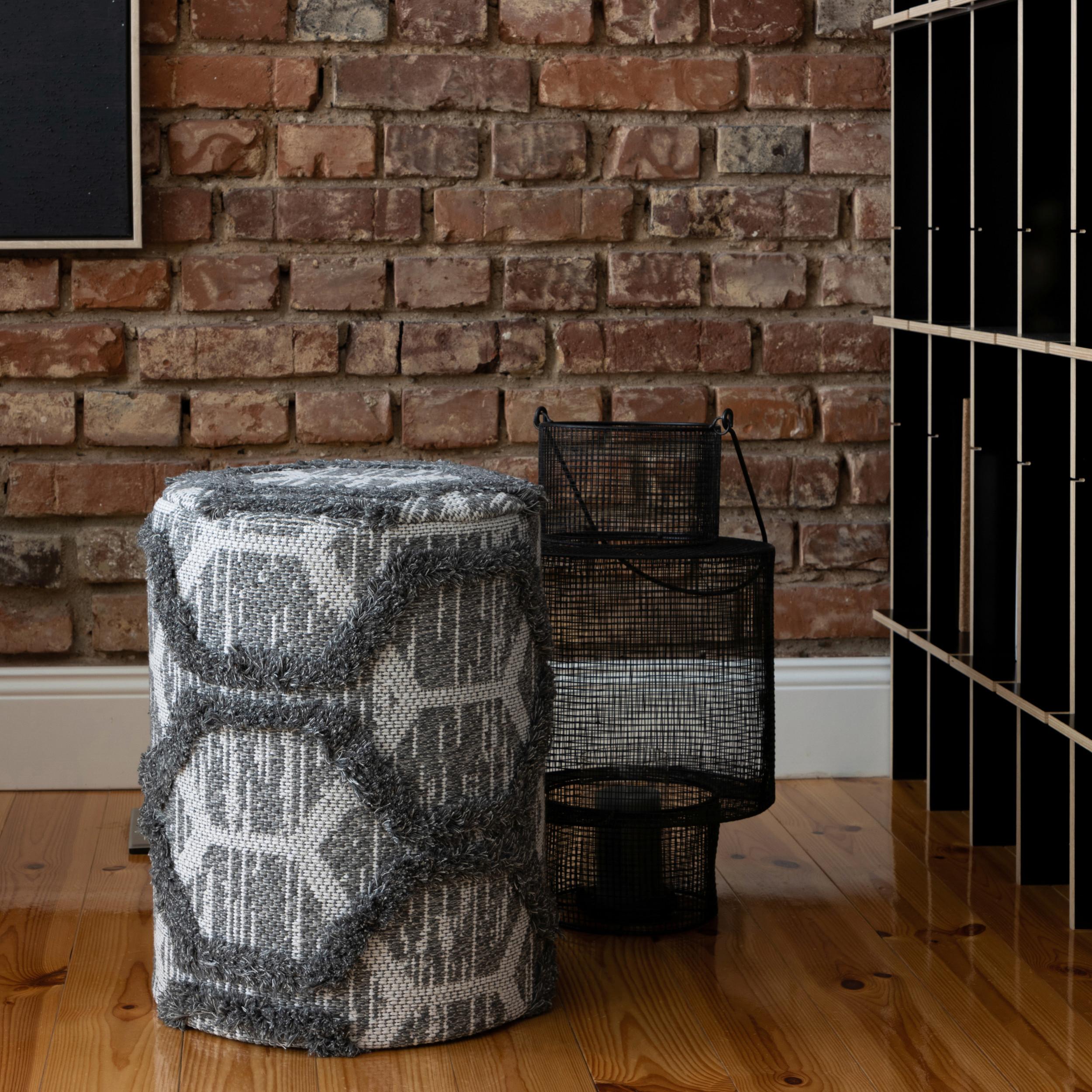 Pouf My Nomad Pouf Grau 111 - Grau, Design, Textil (47/36cm) - Obsession