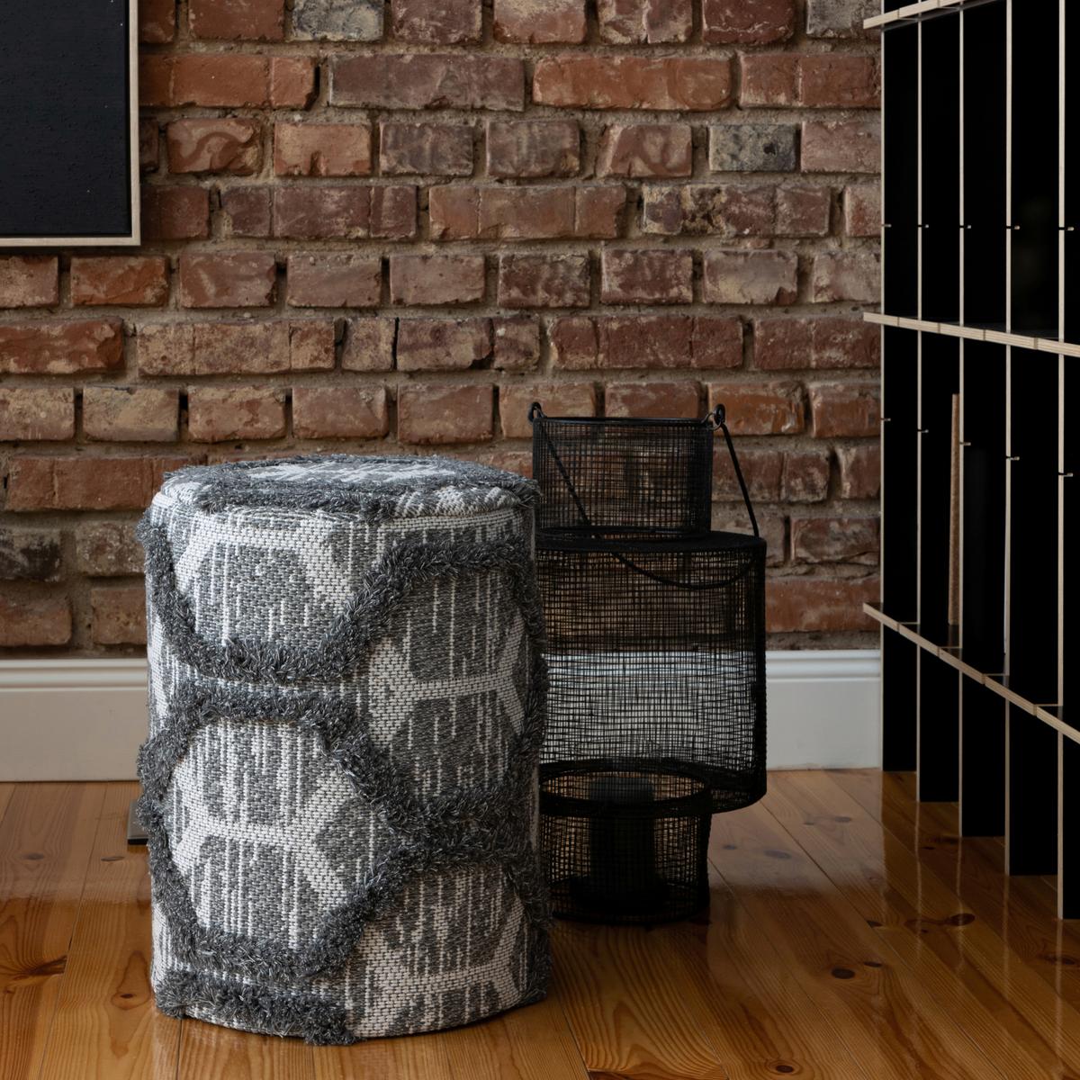 Pouf My Nomad Pouf Grau 111 - Grau, Design, Textil (47/36cm) - Obsession