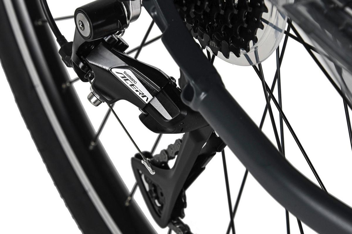 Trekkingrad Herren 28 Zoll - Anthrazit, Basics, Metall