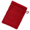 Waschlappen Liliane Bordeaux Baumwolle mit Schlaufe - Bordeaux, KONVENTIONELL, Textil (16/21cm) - Ondega