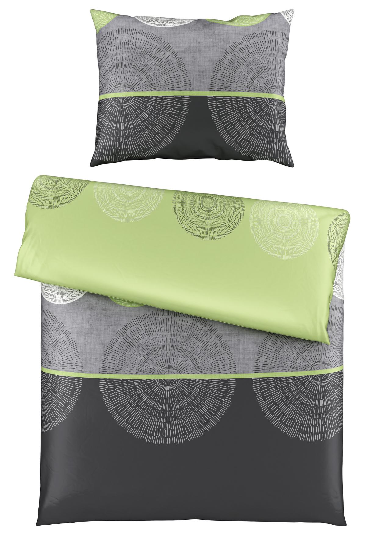 Ágyneműhuzat-garnitúra Denise - zöld, Modern, textil (140/200cm) - Luca Bessoni