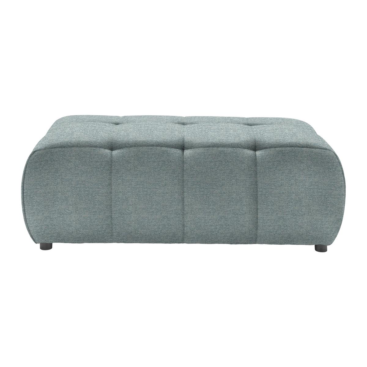 Taburet SOFI, světle modrá - černá/světle modrá, Moderní, textil (128/48/70cm) - Premium Living