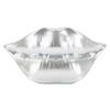 Vase Mouth Lip Silver Silberfarben B: 23 cm - Silberfarben, Basics, Kunststoff (23/12/8cm)