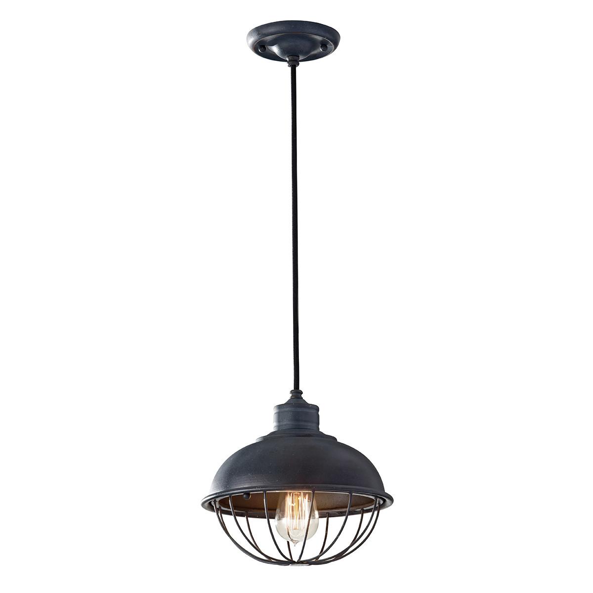 HÄNGELEUCHTE FE-URBANRWL-P-B - Dunkelgrau, Basics, Metall (25.4/29cm) - Elstead Lighting