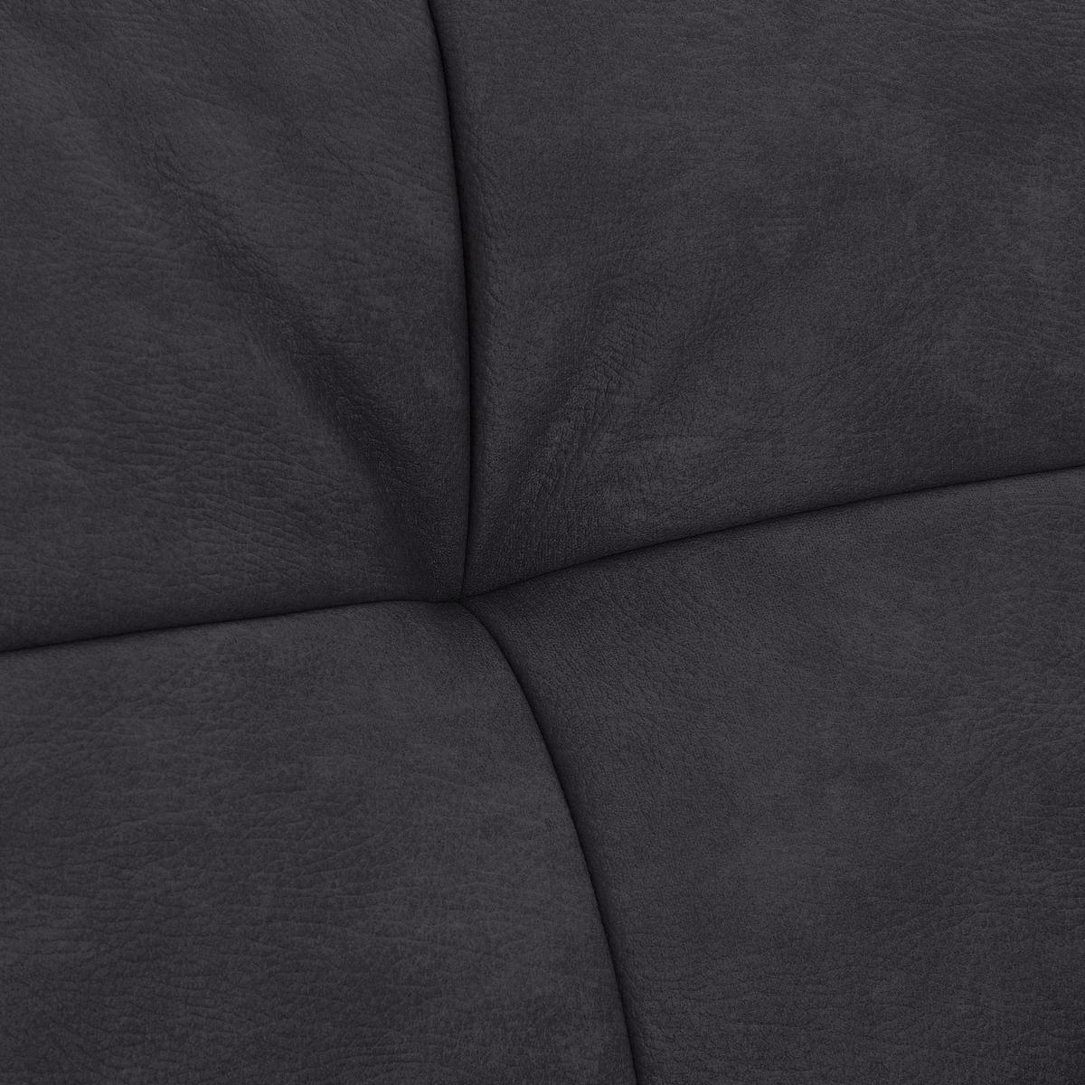 Modul Sofa Giselle 4er Sofa B: 180 Cm Schwarz - Schwarz, Trend, Textil (180/80/112cm) - Livetastic