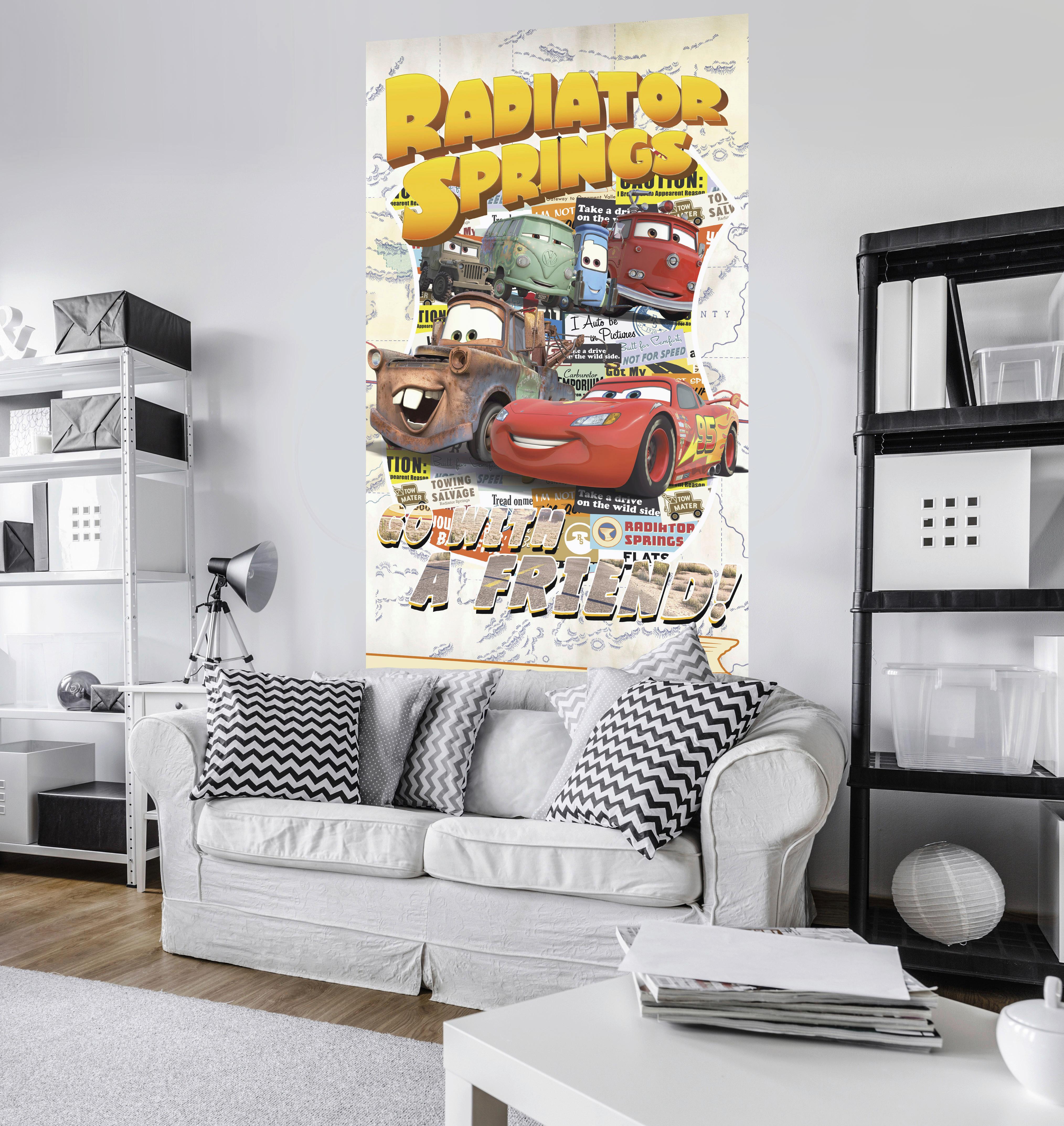 Vliestapete Cars Take The Open Road - Multicolor, Basics (120/200cm) - Komar