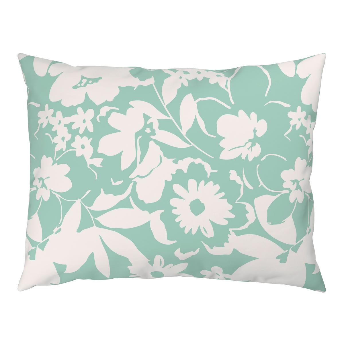 POSTEĽNÁ BIELIZEŇ FLORAL - mätovozelená, textil (140/200cm) - Mömax