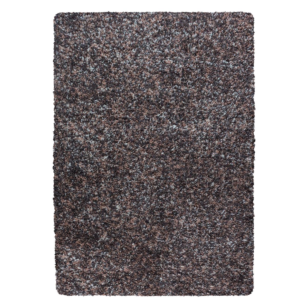 Hochflorteppich Enjoy - Taupe, KONVENTIONELL, Textil (280/370cm) - Novel