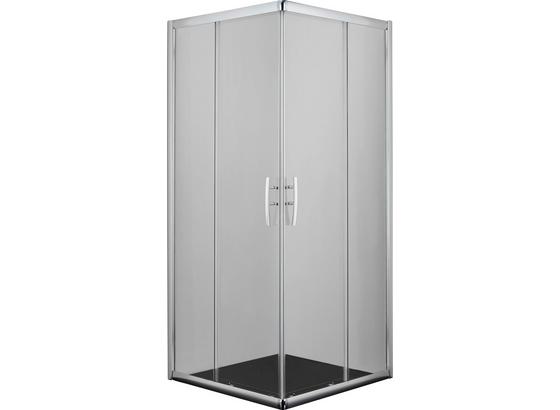 Eckeinstieg Proline B90c - Chromfarben, KONVENTIONELL, Glas/Metall (90/200/90cm) Eckeinstieg Proline B90c - Chromfarben, KONVENTIONELL, Glas/Metall (90/200/90cm)