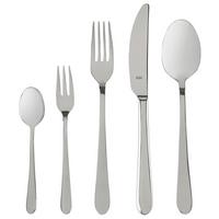 Besteckset 30-Teillig Midi für 6 Personen - Edelstahlfarben, KONVENTIONELL, Metall - Silit