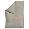 Bettdeckenbezug Woven Satin - Taupe, Basics, Textil (135-140/200cm) - Schlafgut