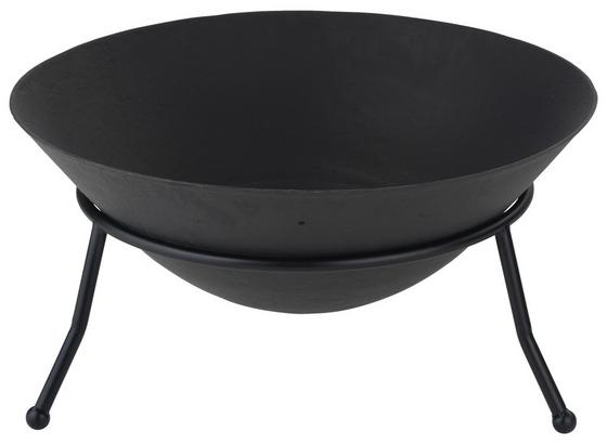 Feuerschale Verona - Schwarz, KONVENTIONELL, Metall (60/30cm) Feuerschale Verona - Schwarz, KONVENTIONELL, Metall (60/30cm)