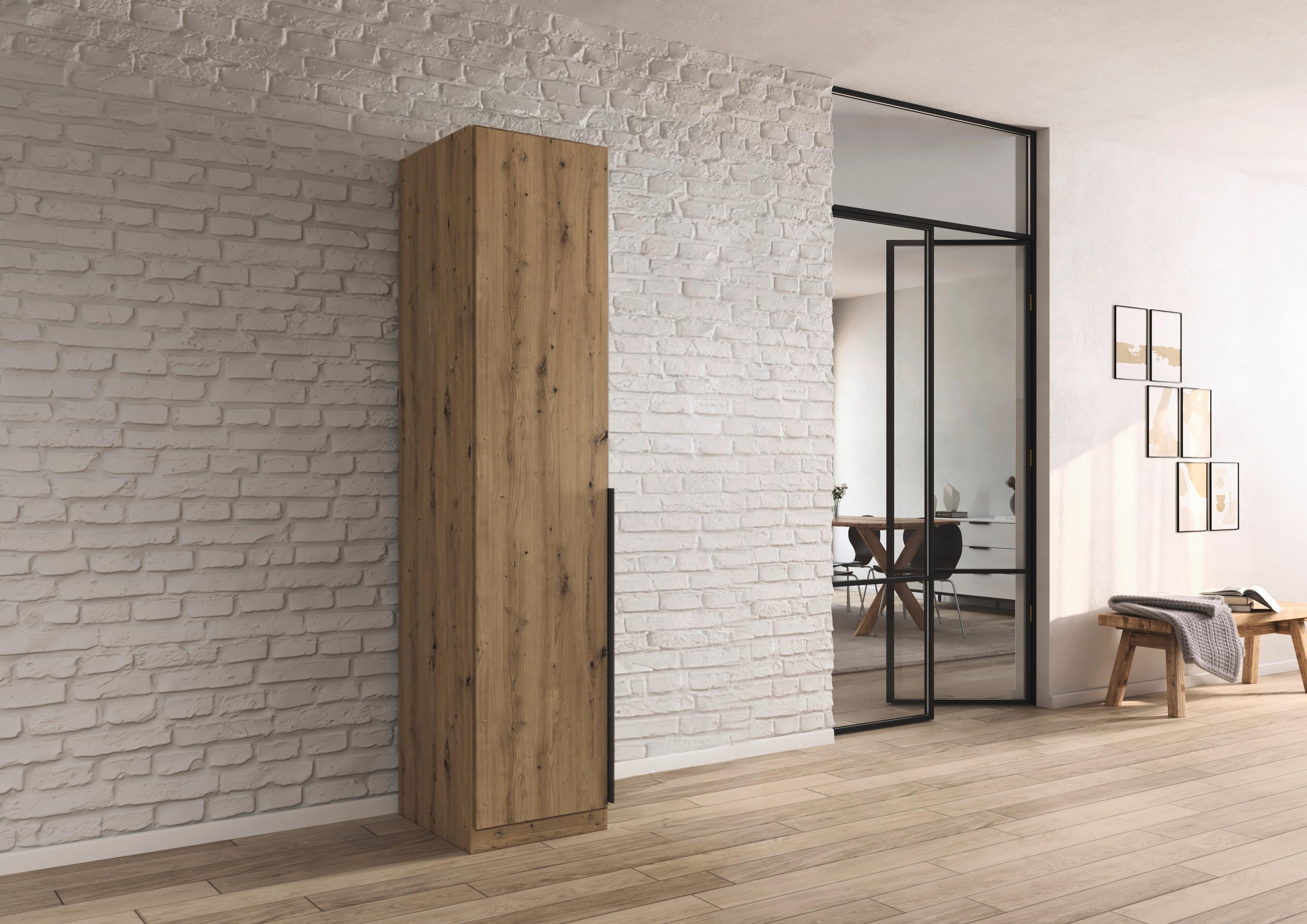 Drehtürenschrank Alabama Eiche Dekor B: 47 Cm - Eiche Artisan, MODERN, Holzwerkstoff (47/229/54cm) - Rauch Möbel