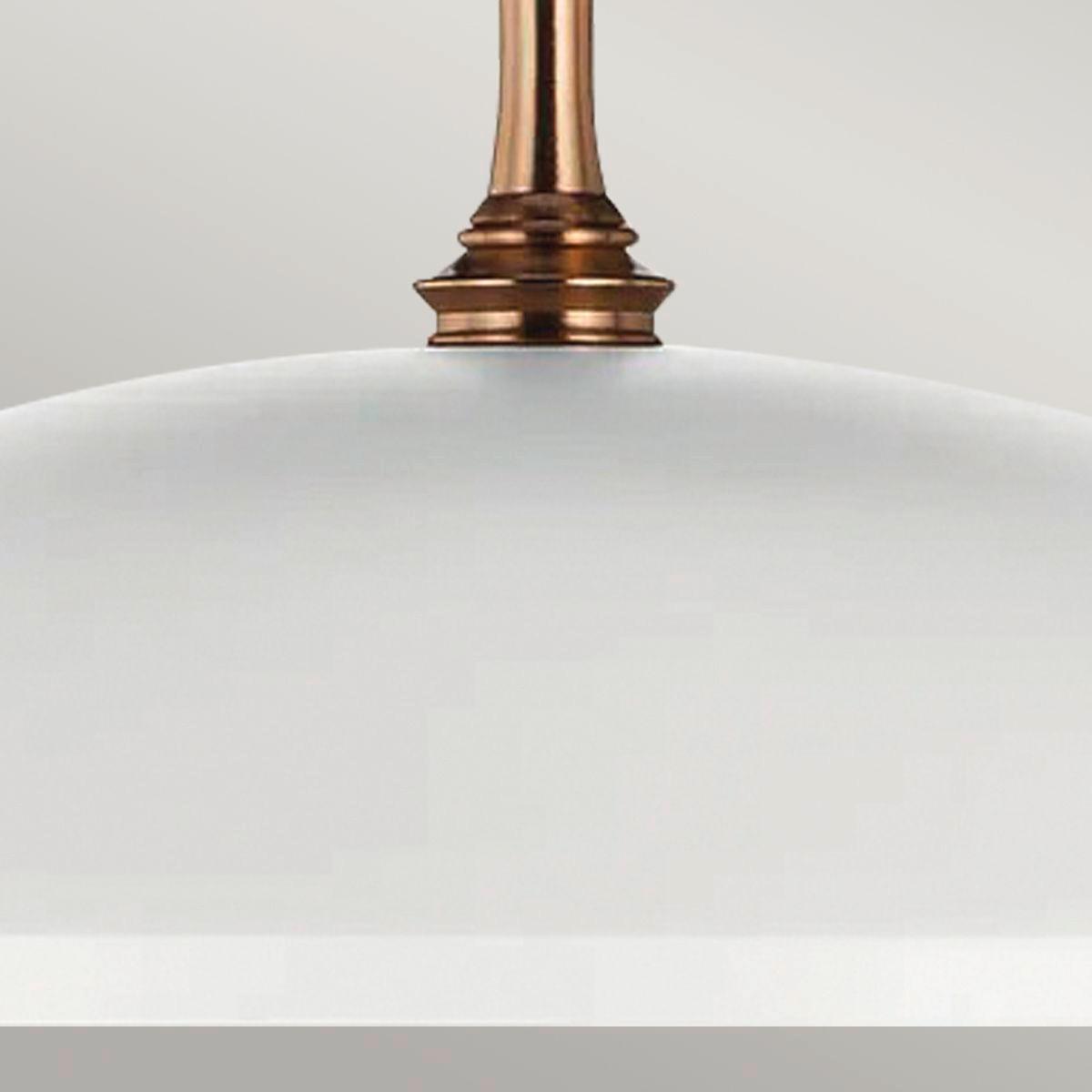 Függőlámpa Kl-Delarosa-P-Wh - Pezsgő/fehér, Konventionell, fém (225.9/33/50.8cm) - Elstead Lighting