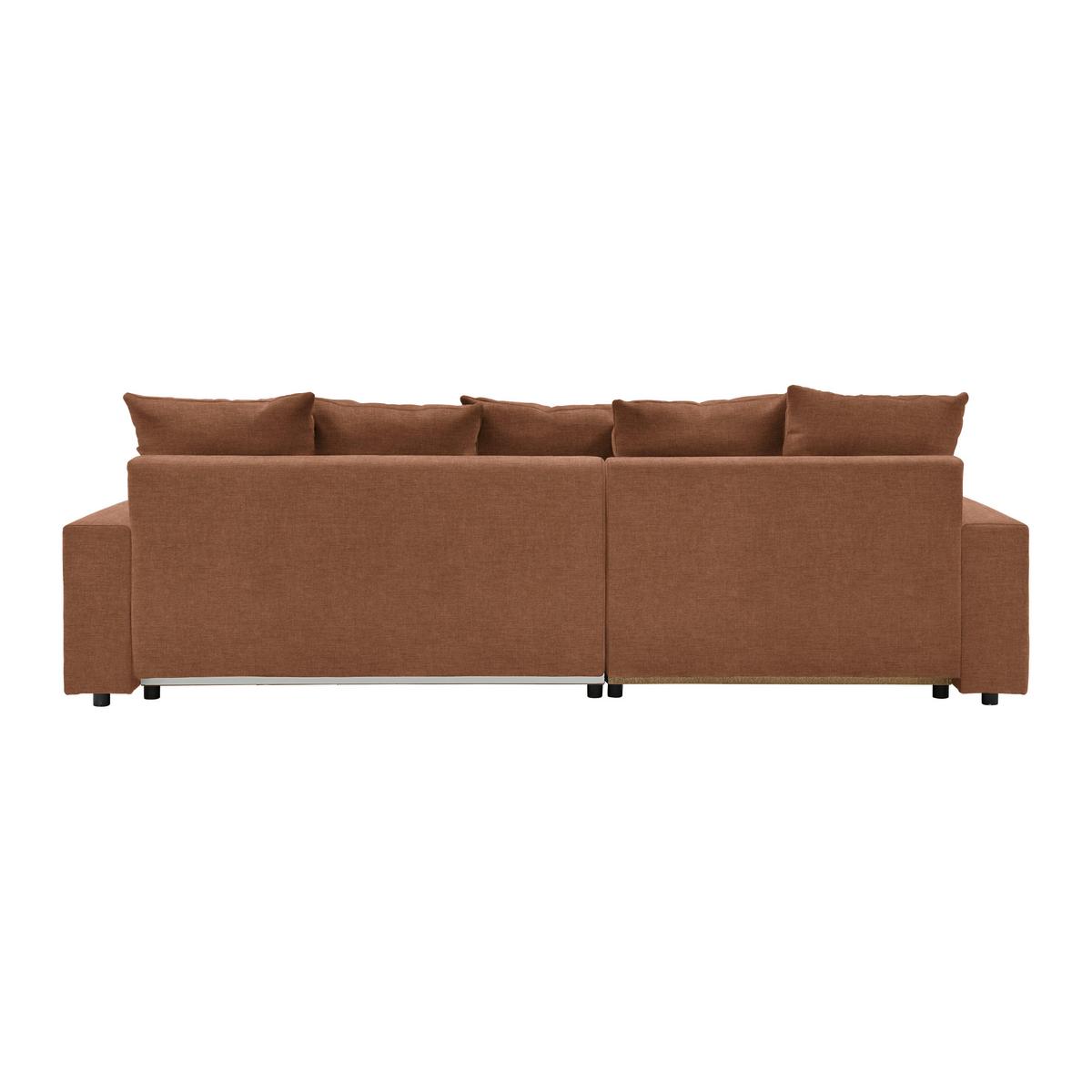 Rohová sedačka ALATRI, oboustr.,koňaková,s polštáři - černá/zelená, Moderní, textil/plast (289/90/176cm) - Based