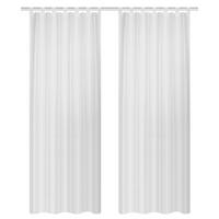 ZÁVĚS S POUTKY FERSKEN 2ER SET - bílá, Basics, textil (130/245cm)