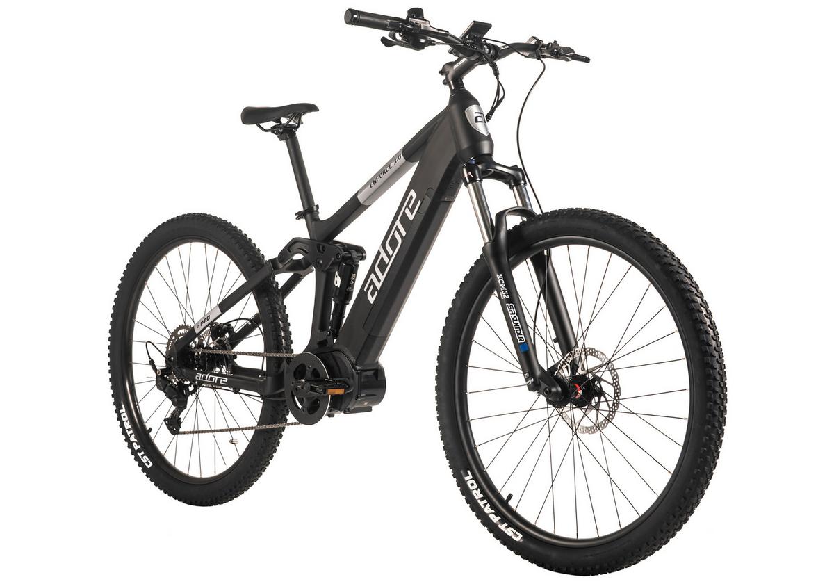 E-mountainbike Fully 29'' Schwarz - Schwarz, LIFESTYLE, Metall (180/70/100cm)