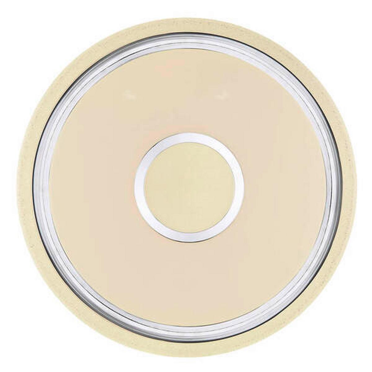 Led Mennyezeti Lámpa 48389-40 Dani - krómszínű/fehér, Basics, műanyag (50/9.5cm)
