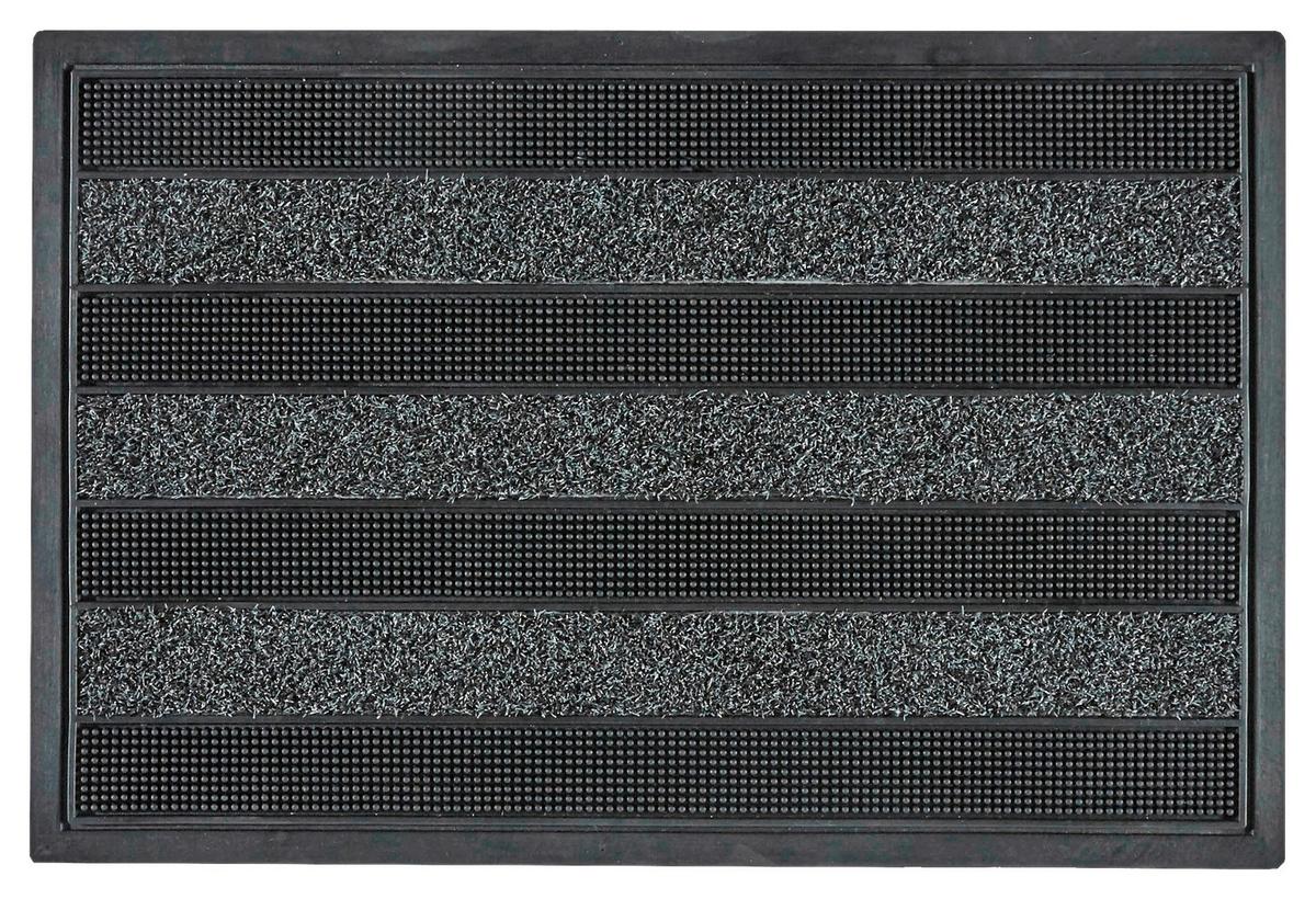 DVEŘNÍ ROHOŽKA Cactus Anthra, 40/60cm, černá - černá, plast (40/60cm) - Modern Living