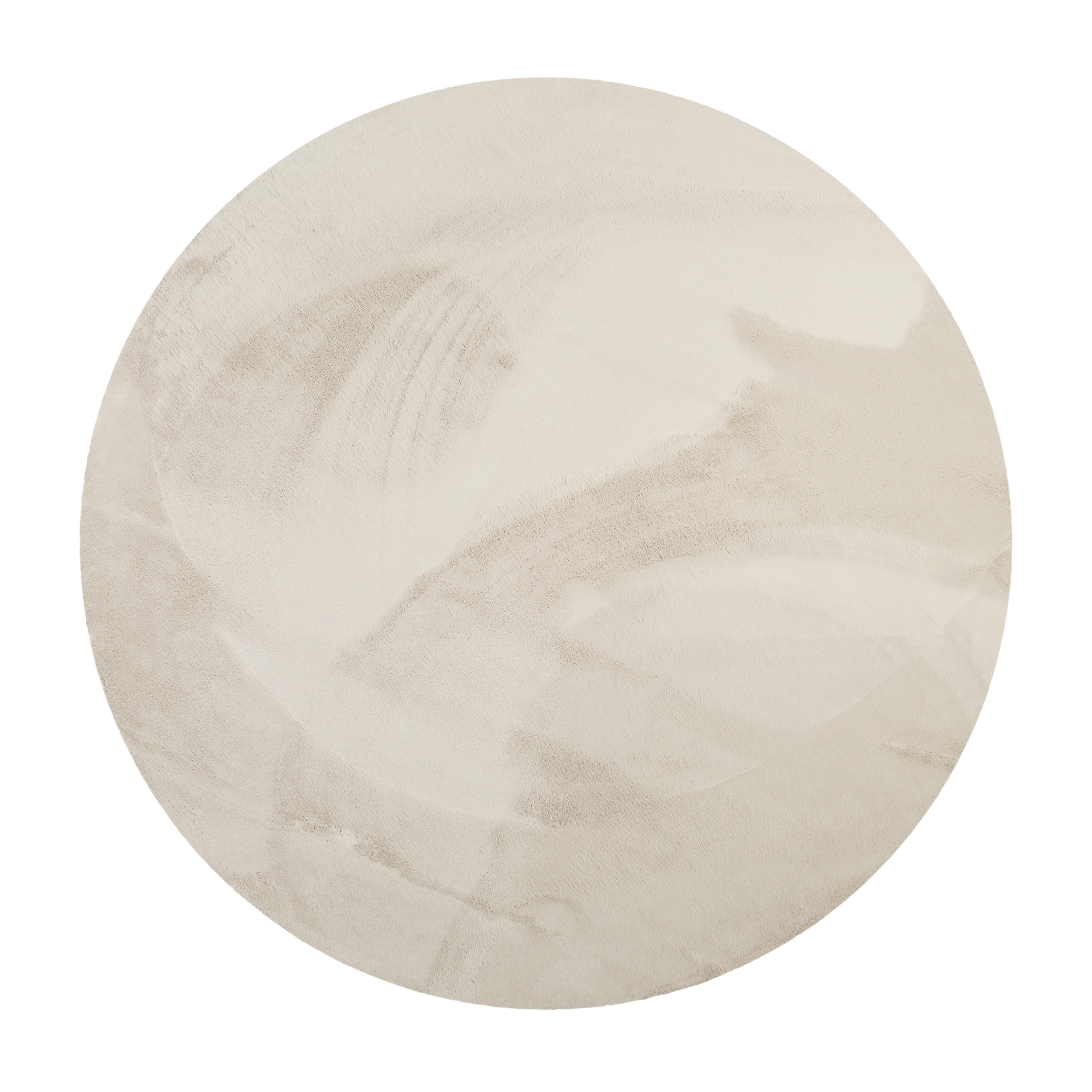 Hochflorteppich Anna - Beige, KONVENTIONELL, Textil (100cm) - WECON HOME BASIC