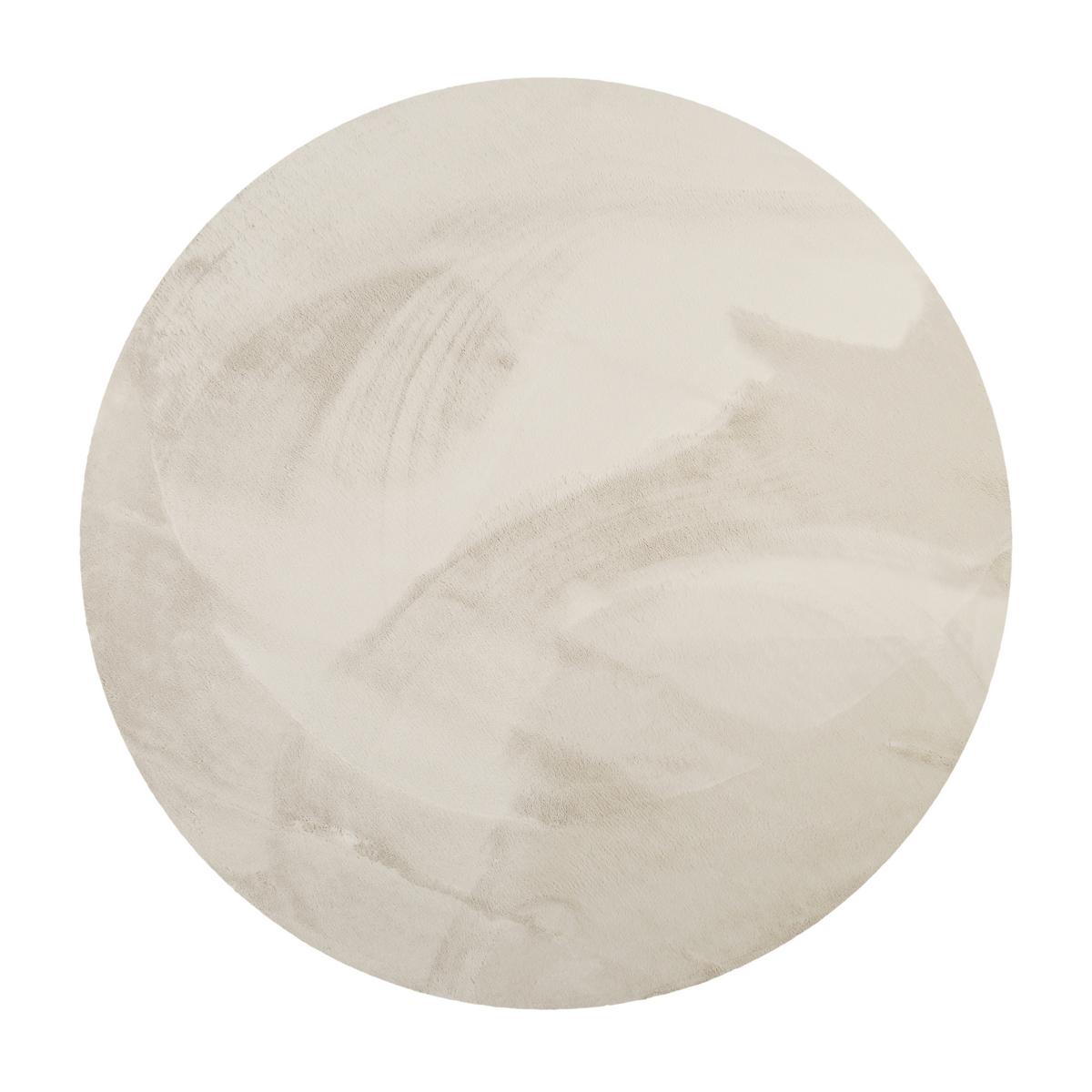 Hochflorteppich Anna - Beige, KONVENTIONELL, Textil (100cm) - WECON HOME BASIC