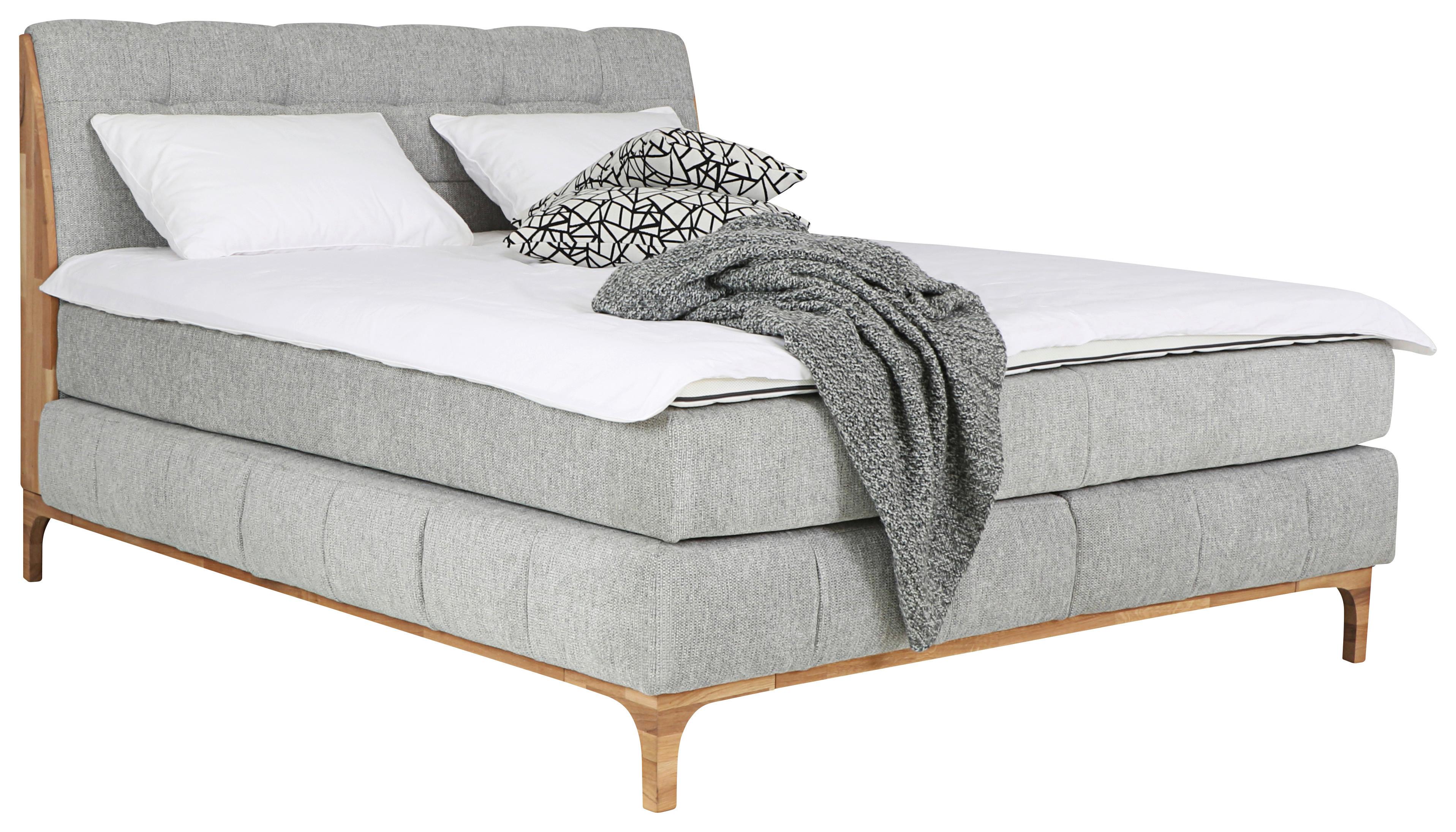 Boxspringbett Moon mit Topper 180x200 cm