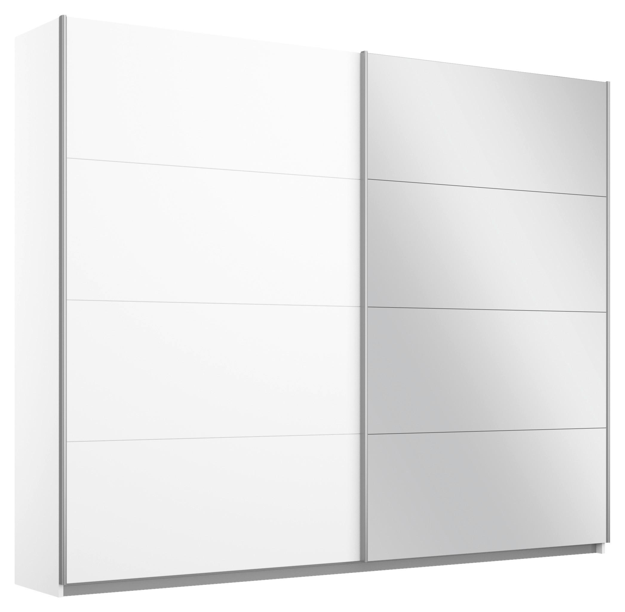 Schwebetürenschrank Belluno Weiß